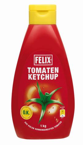 Ketchup Felix mild 1000g