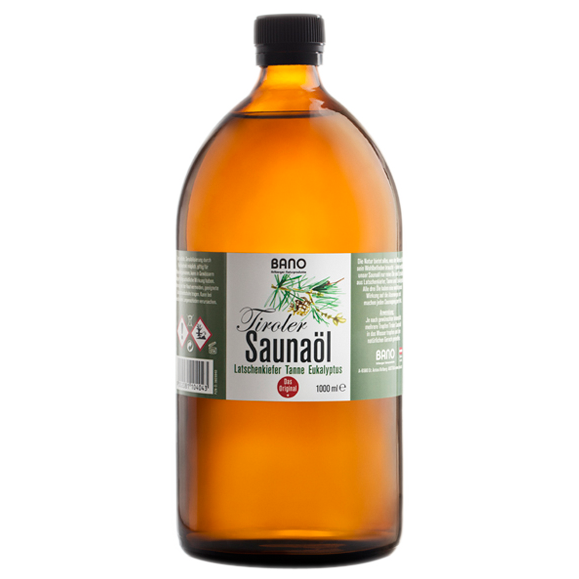 Tyrolský saunovací olej Bano 1l