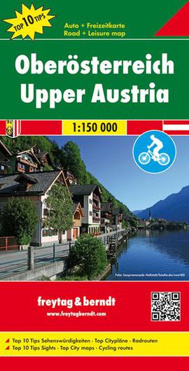 Autokarte Oberösterreich Radwege