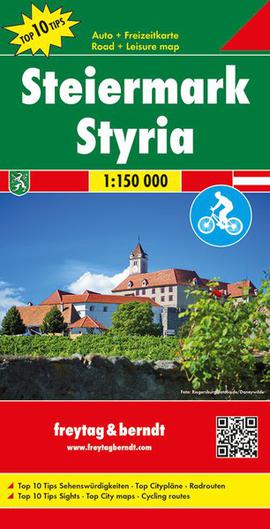 Autokarte Steiermark Radwege