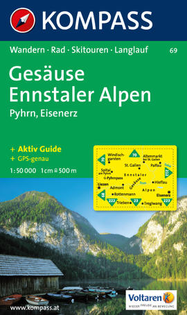 Gesäuse Ennstaler Alpen Karte Kompass