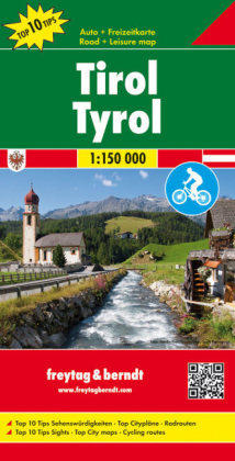 Autokarte Tirol Radwege