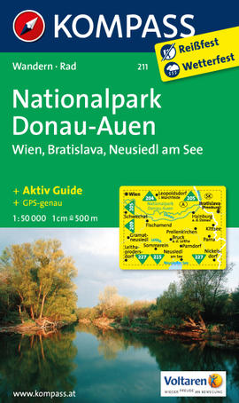 Nationalpark Donau-Auen Karte Kompass