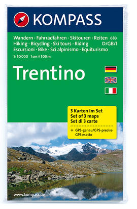 Trentino Karte Kompass