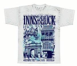 T-Shirt Innsbruck weiß