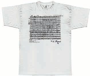 T-Shirt Mozart Eine kleine Nachtmusik