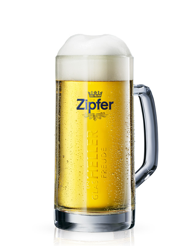 Beer glass mug Zipfer 0,3L
