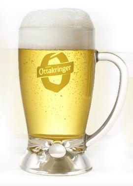 Beer Glass Krügel Ottakringer 0,33L
