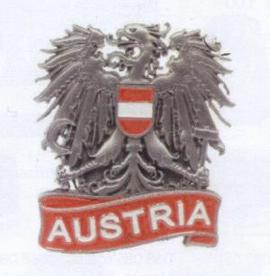 Metallmagnet Austria Adler