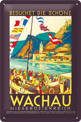 Blechschild Wachau