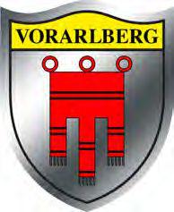 Aufkleber Vorarlberg Wappen