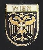 Anstecknadel Wien Wappen