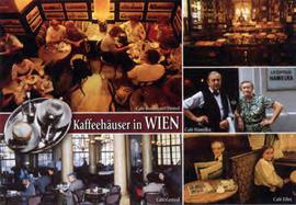 Ansichtskarte Wiener Kaffeehäuser