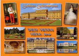 Ansichtskarte Schloß Schönbrunn Postkarte