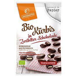 Bio Kürbiskerne in Zartbitter-Schokolade