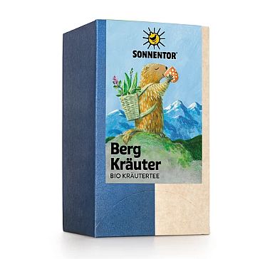 Bio Bergkräuter Tee Sonnentor port.
