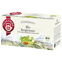 Bio Bergkräuter Tee Teekanne