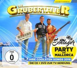 Die Grubertaler: Schlagerparty auf Mallorca CD+DVD