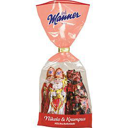 Nikolo Krampus Schokoladen Manner 4Stk.