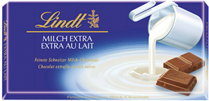 Lindt Schokolade Milch Extra / Schokoladen - Aus-Österreich.at