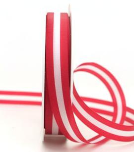 Geschenkboxband rot-weiß-rot