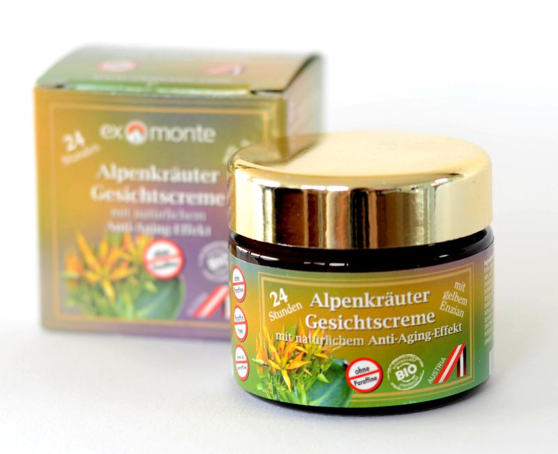 Bio Alpine Herbs Face Cream Exmonte