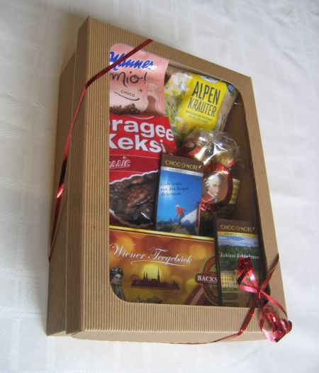Geschenkbox Süßigkeiten aus Österreich