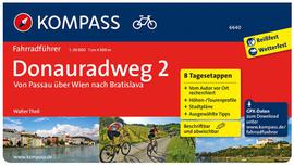 Donauradweg 2 Österreich Fahrradführer Kompass