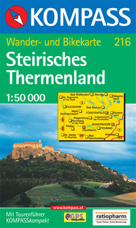Steirisches Thermenland Karte Kompass
