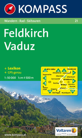 Feldkirch Vaduz Karte Kompass