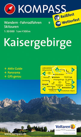 Kaisergebirge Karte Kompass
