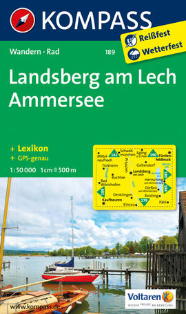 Landsberg am Lech - Ammersee Karte Kompass