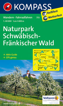 Naturpark Schwäbisch-Fränkischer Wald Karte Kompass