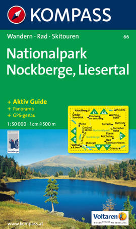Nationalpark Nockberge Karte Kompass Liesertal