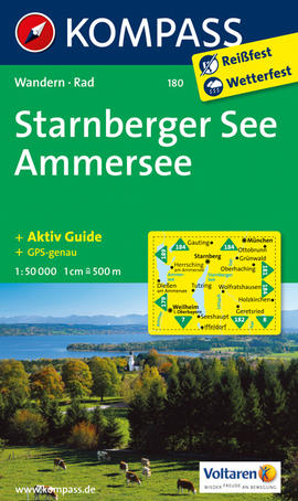 Starnberger See Ammersee Karte Kompass
