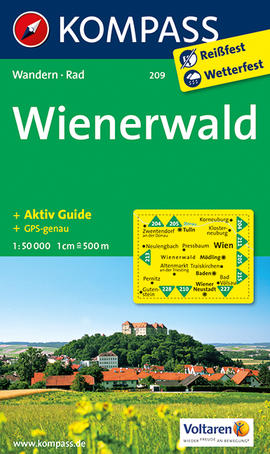 Wienerwald Karte Kompass