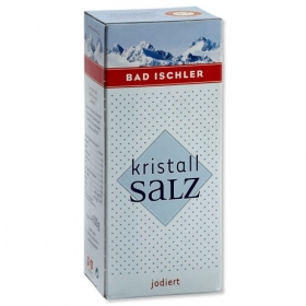 Kristallsalz Bad Ischler jodiert 0,5kg