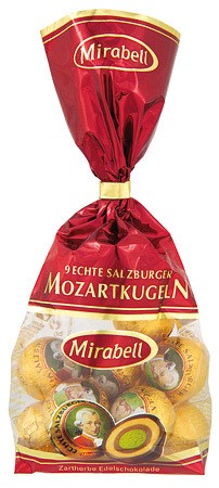Mirabell Mozartkugeln Salzburg Säckchen 8Stk.