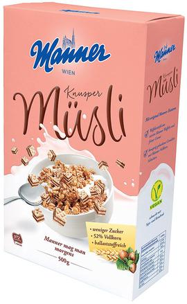 Manner Müsli Knusper 