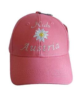 Austria Kappe für Kinder rosa