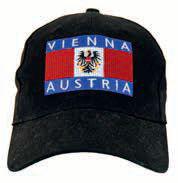 Kappe Vienna Austria schwarz