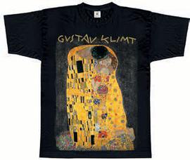 T-Shirt Gustav Klimt Der Kuss