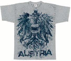 T-Shirt Austria Adler grau