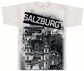 T-Shirts Salzburg weiss