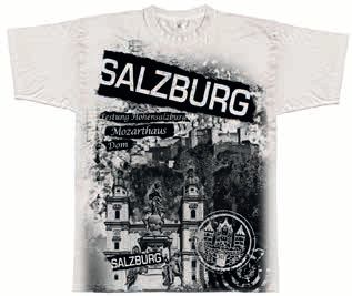 T-Shirts Salzburg weiss