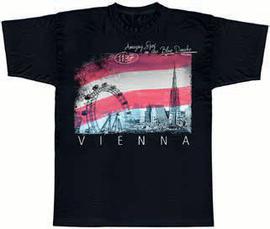 Vienna T-Shirt Wien schwarz