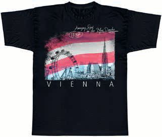 Vienna T-Shirt Wien schwarz