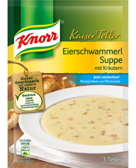 Eierschwammerl Suppe Knorr