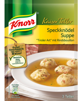 Speckknödel Suppe Knorr Beutel