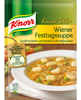 Wiener Festtagssuppe Knorr Beutel